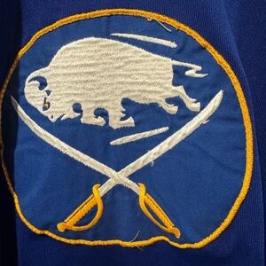 Vintage Buffalo Sabres Air Knit NHL Hockey Jersey